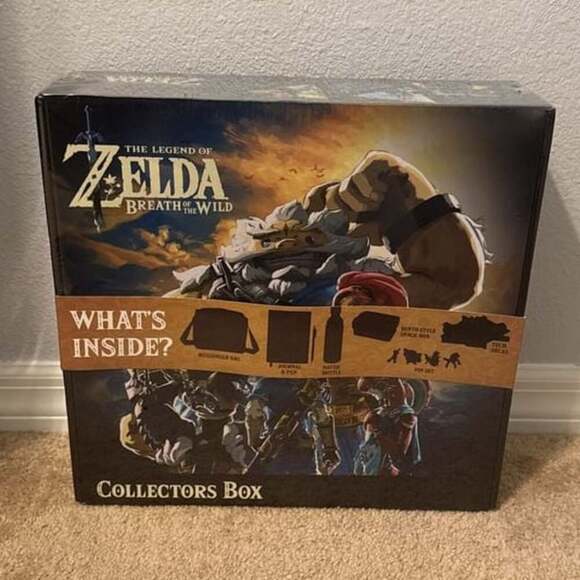 Legend of Zelda Breath Of The Wild Collector's Box - 7 Piece Set - Picture 1 of 1